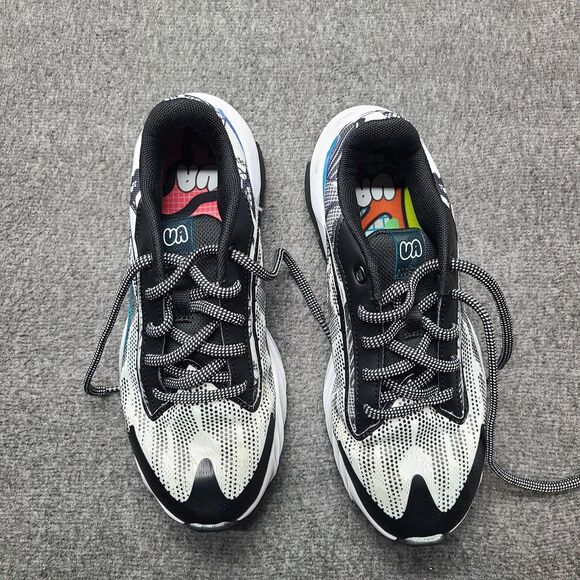 Under Armour Scramjet Shoes Youth Size 5.5Y Black White Blue Athletic Sneakers - Picture 4 of 8